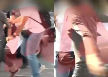 Απόπειρα απόδρασης έξω από τα δικαστήρια Ευελπίδων μπροστά στην κάμερα: Ανέβηκε στο τρόλεϊ (video)