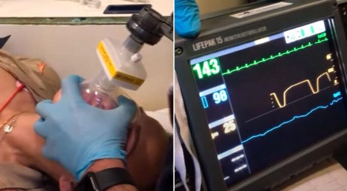 Alldaynews.gr Αγωνιώδης προσπάθεια στο ΕΚΑΒ να διασωληνωθεί η 39χρονη Κωνσταντίνα που είχε δαγκωθεί από οχιά σε σχολείο της Θεσσαλονίκης (video)