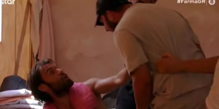 Άγριος καυγάς στην Φάρμα – Όρμηξε να τον χτυπήσει: «Ρεντίκολο της κοινωνίας, γαμ…ι»