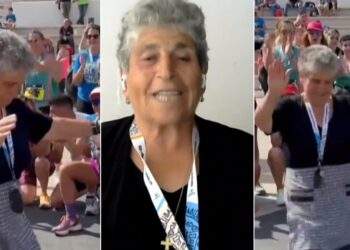 Κρήτη: Η Σούπερ γιαγιά που έτρεξε 5 χιλιόμετρα και μετά το έριξε στον χορό[video]