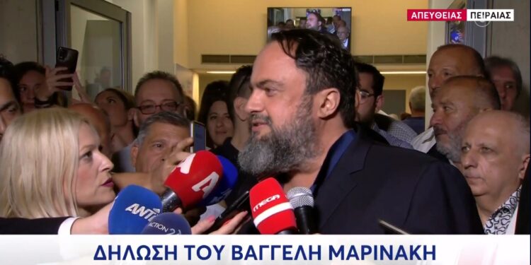 Βαγγέλης Μαρινάκης για Γιάννη Μώραλη: «Οι Πειραιώτες θα έχουν μία καλύτερη ζωή»