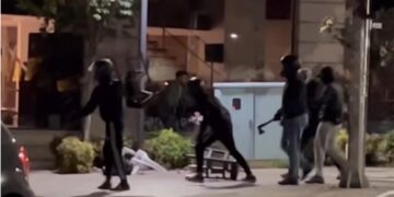 Θεσσαλονίκη: Βίντεο ντοκουμέντο από το οπαδικό επεισόδιο στη Βούλγαρη (video)