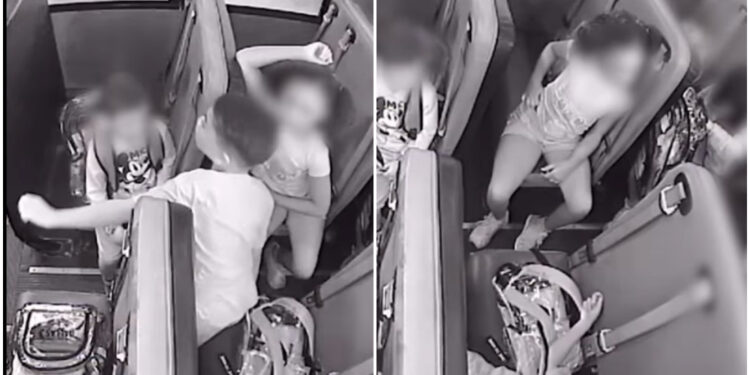 Οδηγός σχολικού έσωσε με λαβή Χάιμλιχ αγοράκι που κατάπιε νόμισμα – Βίντεο από τα δευτερόλεπτα αγωνίας (video)