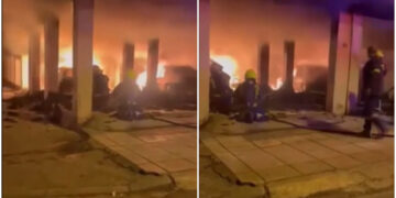 Alldaynews.gr Θεσσαλονίκη: Στις φλόγες τρία οχήματα σε πυλωτή πολυκατοικίας – «Ξυπνήσαμε από τις εκρήξεις»