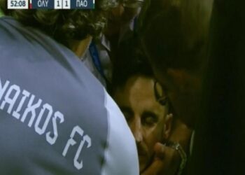 Βίντεο: Η στιγμή του τραυματισμού του Χουάνκαρ – Διακοπή στο ντέρμπι Ολυμπιακός – ΠΑΟ