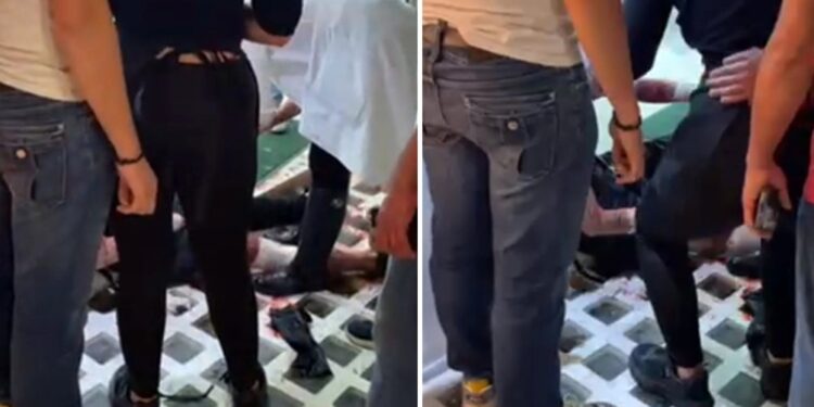 Κηφισιά: Αιμόφυρτος στο έδαφος ο άνδρας που δέχθηκε επίθεση με μπαλτά[video]