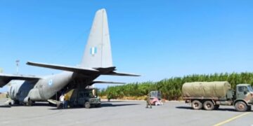 Αναχώρησε το C-130 με ανθρωπιστική βοήθεια για τη Γάζα – Περιλαμβάνει φαρμακευτικό και ιατρικό υλικό για τους άμαχους
