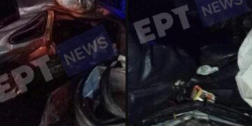 Τρaγωδία στην άσφαλτο: Νεκρός ο 33χρονος οδηγός και η 29χρονη συνεπιβάτιδα του[Φωτογραφίες]