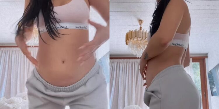 Με φουσκωμένη κοιλιά η Δήμητρα Αλεξανδράκη: Έτσι απαντά στις φήμες εγκυμοσύνης – Οι εικόνες που έκαναν χαμó