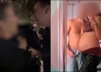 Βίντεο απ’ τη σύλληψη του 48χρονου επιχειρηματία που «σάπισε» στο ξύλο την έγκυο σύντροφό του