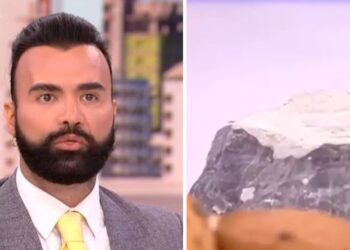 Περικλής Κονδυλάτος – Μπήκε στο πλατό του Open με μια πέτρα: «Όποιος θέλει, μπορεί να με πετροβολήσει»