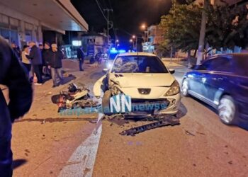 Νεκρός 70χρονος μετά από τροχαίο με μηχανή στη Ναύπακτο (φωτο, video)