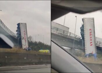 Alldaynews.gr Τροχαίο – σοκ στη Θεσσαλονίκη: Νταλίκα έπεσε από γέφυρα στην Περιφερειακή (φωτο, video)