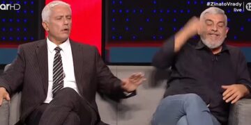 Alldaynews.gr Έξαλλος ο πατέρας της Φαίης Μπακογιώργου με τον Γιώργο Καλλιακμάνη, έφυγε από το πλατό – «Είναι ανάγωγος, σταματώ»