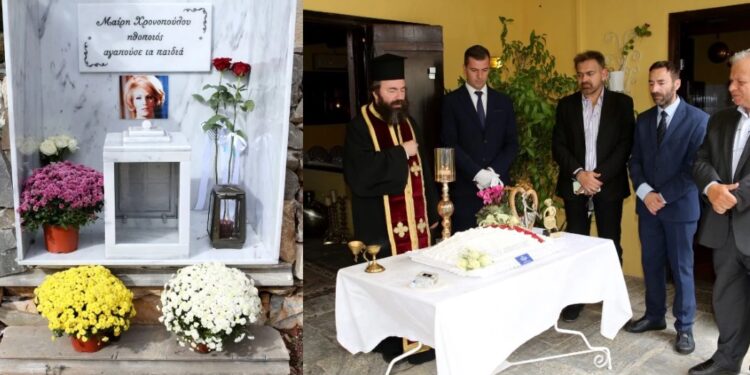 Βαρύ το κλίμα στο μνημόσυνο της Μαίρης Χρονοπούλου – Μαυροφορεμένος ο τελευταίος της σύντροφος[Φωτογραφίες]