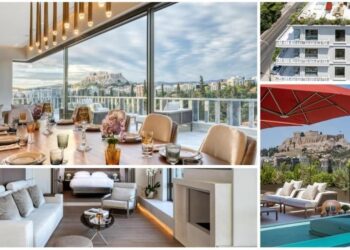 Αuτή είναι η υπερλούξ σουίτα που ζει ο Κασσελάκης με τον Τάιλερ – Η θέα στην Ακρόπολη και το μαρμάρινο τζακούζι