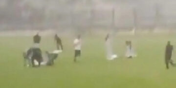 Σοκ στη Βραζιλία: Κεραυνός σκότωσε ποδοσφαιριστή εν ώρα αγώνα! (video)