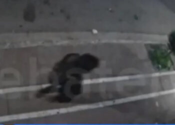 Σοκαριστικό τροχαίο στους Αγίους Αναργύρους: ΙΧ παρέσυρε πεζό και τον εκτόξευσε σε τζαμαρία καταστήματος (video)