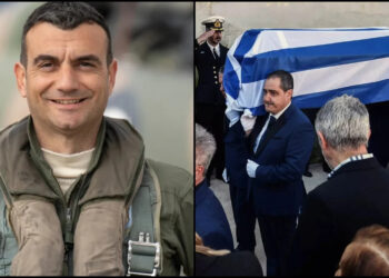 «Άξιος, Αθάνατος» – Ράγισαν καρδιές στην κnδεία του 40χρονου πιλότου Επαμεινώνδα Κωστέα