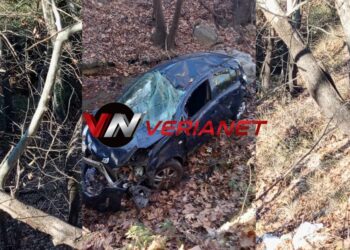 Alldaynews.gr Τραγωδία: IX έπεσε σε γκρεμό – Νεκρή η συνοδηγός, τραυματίας η οδηγός (φωτο)