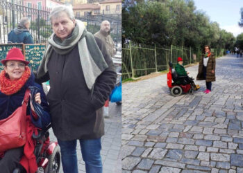 Η Ευαγγελία Τζαμπάζη καταγγέλλει ότι της έκλεψαν αναπηρικό αμαξίδιο στη Θεσσαλονίκη αξίας 6.000 ευρώ