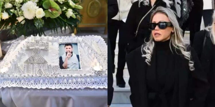 Alldaynews.gr Κλiμα οδύνnς στο 40ήμερο μνnμόσυνο του Νίκου Φλωρινιώτη: Ράκος η μητέρα του, το μνήμα που του έφτιαξε η Αννούλα