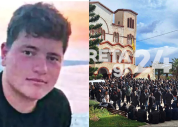 Στα μαύρα όλη η Ιεράπετρα: Κλαίνε όλοι για τον αδικοχαμένο Μάριο – Σπαραγμός στην κηδεία του