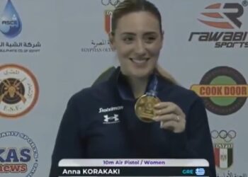Νέος θρίαμβος για την Άννα Κορακάκη: Χρυσό μετάλλιο στο παγκόσμιο κύπελλο σκοποβολής (video)
