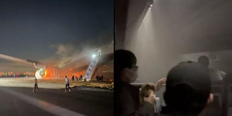 Θαύμα η διάσωση και των 379 επιβατών στο αεροπλάνο της Japan Airlines- 5 νεκροί στο σκάφος της Ακτοφυλακής (videos)