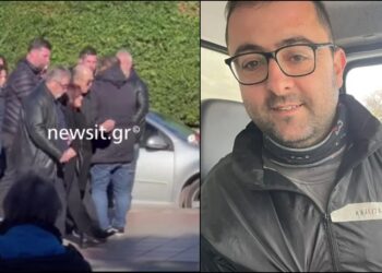 Σπαρακτικές σκηνές στην κηδεία του 42χρονου που δολοφονήθηκε στη Χαλκίδα – Υποβασταζόμενη η σύζυγος – Θρίλερ με τις εξηγήσεις