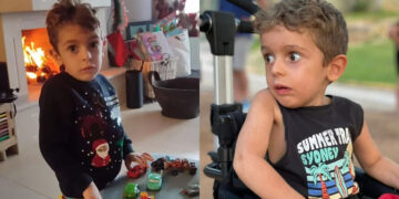 Δάκρuα συγκiνησης: Ο μικρός Παναγιώτης – Ραφαήλ στέκεται όρθιος & μας εύχεται μια φωτεινή, καλή χρονιά