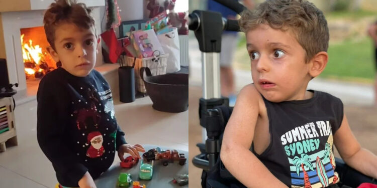 Δάκρuα συγκiνησης: Ο μικρός Παναγιώτης – Ραφαήλ στέκεται όρθιος & μας εύχεται μια φωτεινή, καλή χρονιά