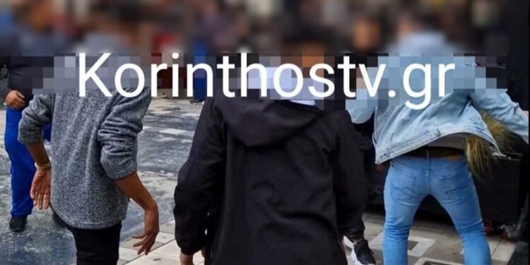 Alldaynews.gr Ρομά τα έκαναν γυαλιά καρφιά στο κέντρο της Κορίνθου