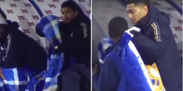 Η συγκινητική κίνηση του Jude Bellingham – Ο ποδοσφαιριστής της Ρεάλ σκέπασε με την κουβέρτα του με το ball boy (video)