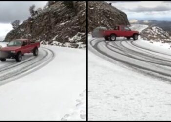 Κρητικός κάνει μπαντιλίκια στο χιόνι σε σύνδεση του Alpha και πατάει κόρνες – «Θα μας σκοτώσει» (video)