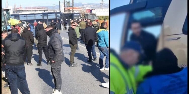 Alldaynews.gr Μυθική μανούρα οδηγού λεωφορείου σε μπλόκο με αγρότη: «Θα μου κλάσεις μια μάντρα @RX!δ!@» (video)