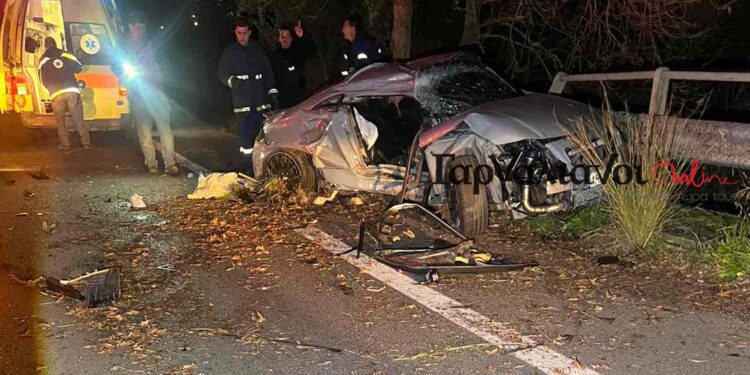 Alldaynews.gr Κατέληξε και η 15χρονη από το τροχαίο – Είχε σκοτωθεί ακαριαία ο 23χρονος – Σμπαράλια το αυτοκίνητο (φωτο, video)