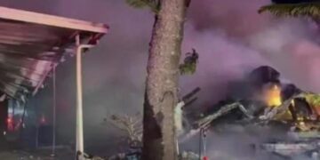 Alldaynews.gr ΗΠΑ: Αεροσκάφος συνετρίβη σε κοινότητα με τροχόσπιτα – «Υπάρχουν πολλοί νεκροί» (video)