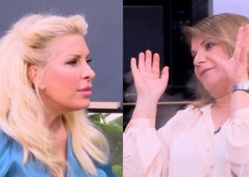 «Κάγκελο» η Ελένη Μενεγάκη με την ατάκα της Αργυρώς Μπαρμπαρίγου: «Όλη μέρα ακούω Sidarta, έχω κολλήσει» (video)