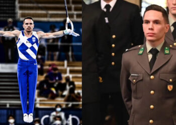 Λευτέρης Πετρούνιας: Ορκίστηκε Ανθυπολοχαγός – «Μεγάλη τιμή η ένταξη στην οικογένεια των ενόπλων δυνάμεων» (φωτο)