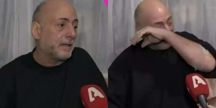 Alldaynews.gr Ράκος, κραuγές και δάκρuα: Ο Γιώργος Λαμπάτος επέστρεψε στα 15 τμ και εμφανώς καταβεβλnμένος απεuθύνει νέα έκκλnση