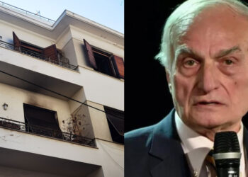 Σε κρίσιμη κατάσταση ο Μανώλης Μαυρομμάτης – Από ηλεκτρική κουζίνα που έμεινε αναμμένη η φωτιά στο σπίτι του (video)