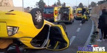 Alldaynews.gr Σφοδρό τροχαίο πριν λίγο στη Δραπετσώνα – Τουμπαρισμένα οχήματα και τραυματίες