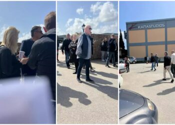 Τηλεφώνημα για βόμβα στον ΑΝΤ1: Διακόπηκε το πρόγραμμα – Η Καινούργιου προσπαθούσε να επικοινωνήσει με τον Λιάγκα (video)