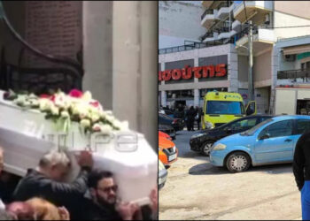 «Παιδί μου, που σε πάνε»: Σπαρακτικές εικόνες στην κηδεία του 14χρονου Γιάννη που σκοτώθηκε στην Αλεξανδρούπολη