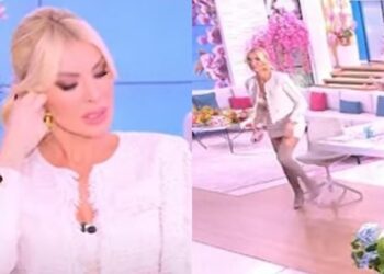 Απηύδησε η Κατερίνα Καινούργιου: Πέταξε το ακουστικό κι έφυγε από το πλατό – «Θέλεις να με κάνεις ρεζίλι; Δεν μπορώ να συνεχίσω έτσι» (video)