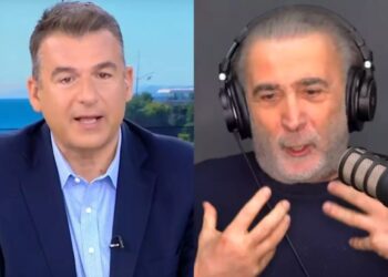 Λάκης Λαζόπουλος για Γιώργο Λιάγκα: “Ο σαχλιάγκας, ο άντρας κουτσομπόλα, ο προστάτης των κατινομάγαζων”