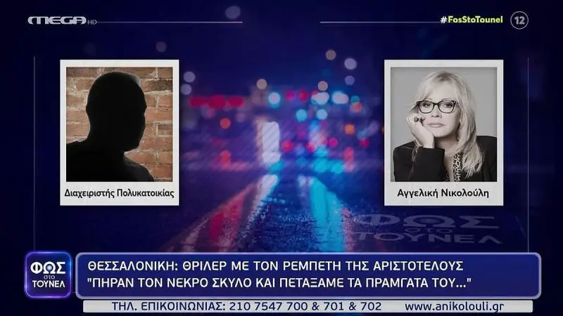 Νικολούλη εξαφάνιση Φως στο Τούνελ