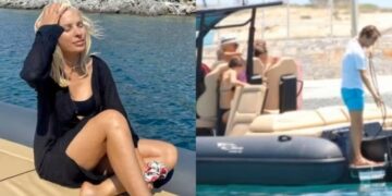 Σκάφος… όνειρο, κάνει 300.000 εupώ, κατάμαυρο, πάει σφαίρα: Αuτό είναι το μαύρο βέλος των Μενεγάκη – Παντζόπουλου