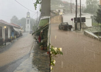 Καιρός: Πλημμύρες και προβλήματα από την κακοκαιρία – Πού χιόνισε – Πού θα χτυπήσει η κακοκαιρία (φωτο, video)